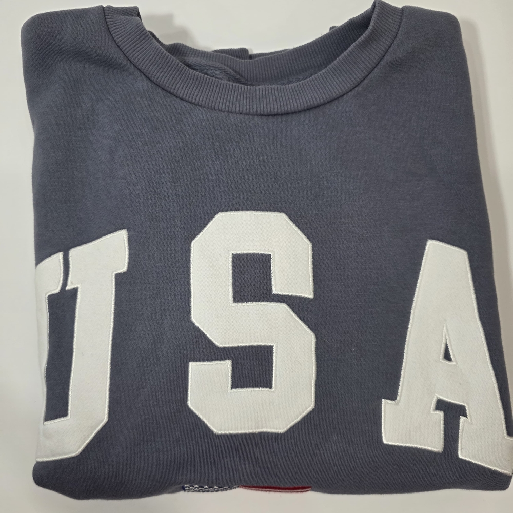 Men's Navy Blue USA Sweater